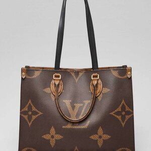 Louis Vuitton Monogram Reverse Canvas Onthego MM Bag